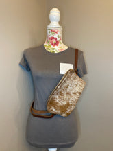 Load image into Gallery viewer, Cow Print Leather Belt Bag