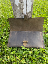 Load image into Gallery viewer, Dark Brown Leather Wallet