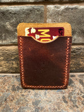 Load image into Gallery viewer, Brown Leather Money/Card Holder