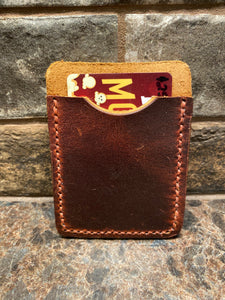 Brown Leather Money/Card Holder